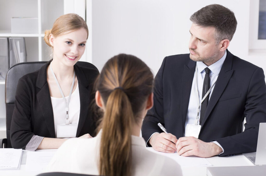 Interviews Being Conducted By HR Managers